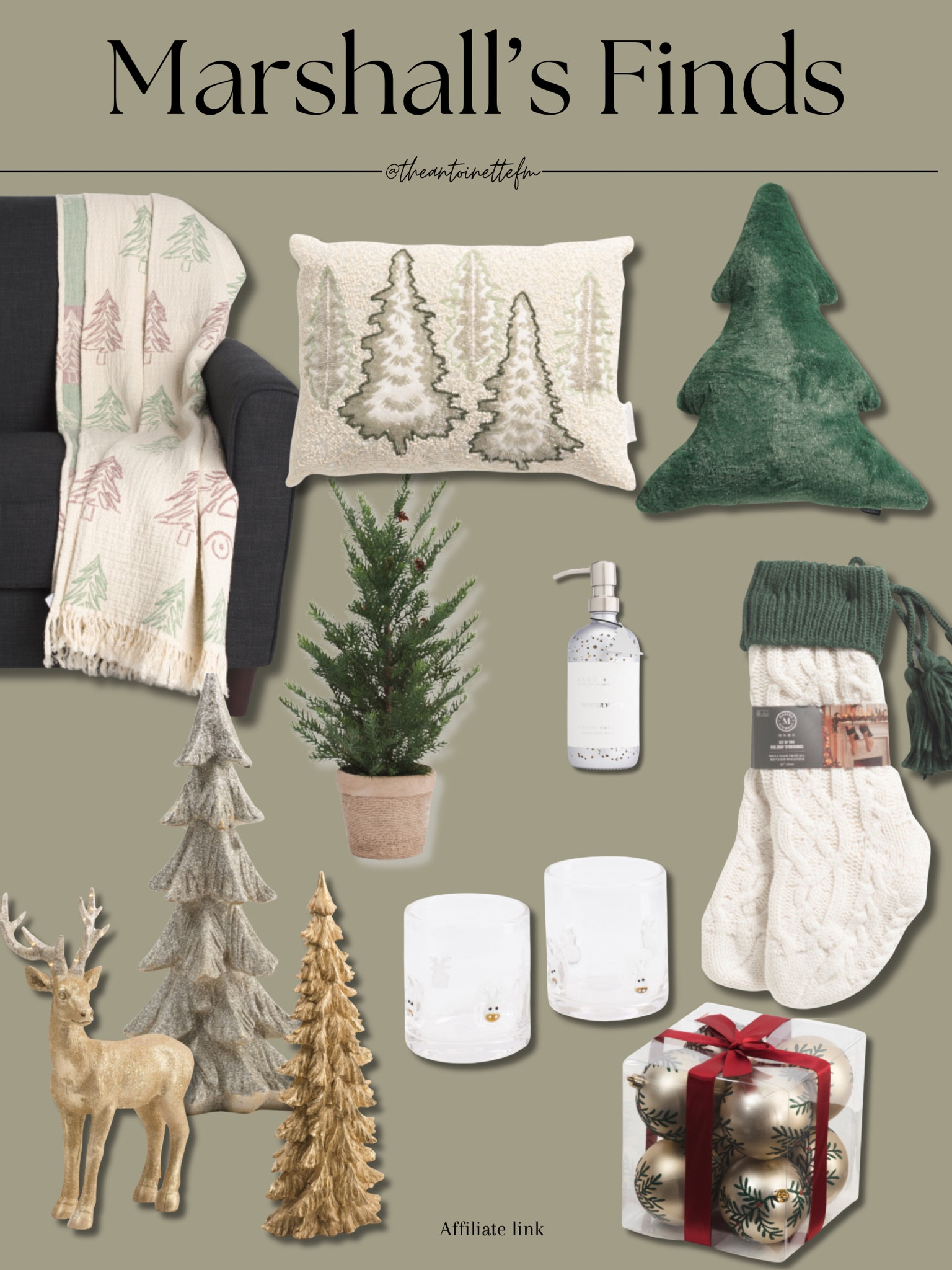 Christmas Decor from Marshall’s so good 🌲 

#LTKSeasonal #LTKHome #LTKFindsUnder50