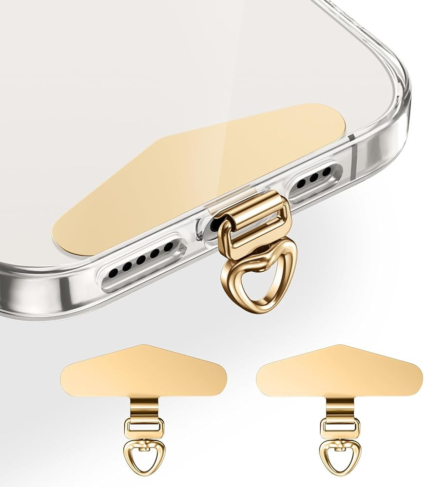 saxsion Heavy Duty Phone Tether Tab 360, Metal Lanyard Patch with 44lbs Load Capacity & Swivel Ri... | Amazon (US)