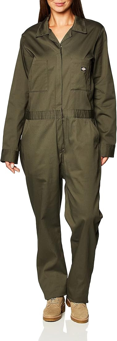 Dickies Women's Long sleeve cotton twill coverall | Amazon (US)