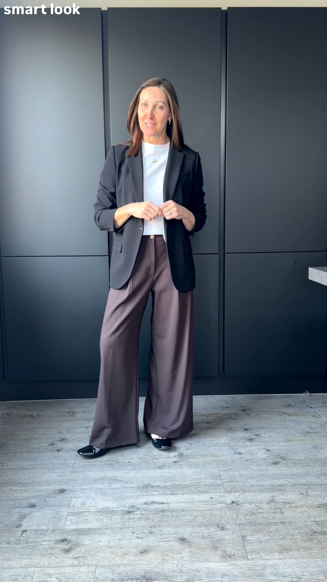 I love versatile trousers. These floaty side stripe trousers from M&S can take you from work to lunch to drinks. 
I wear a 10 reg.
I wear a medium in the satin tee and washed boxy tee x

#LTKover50style #LTKspring #LTKuk