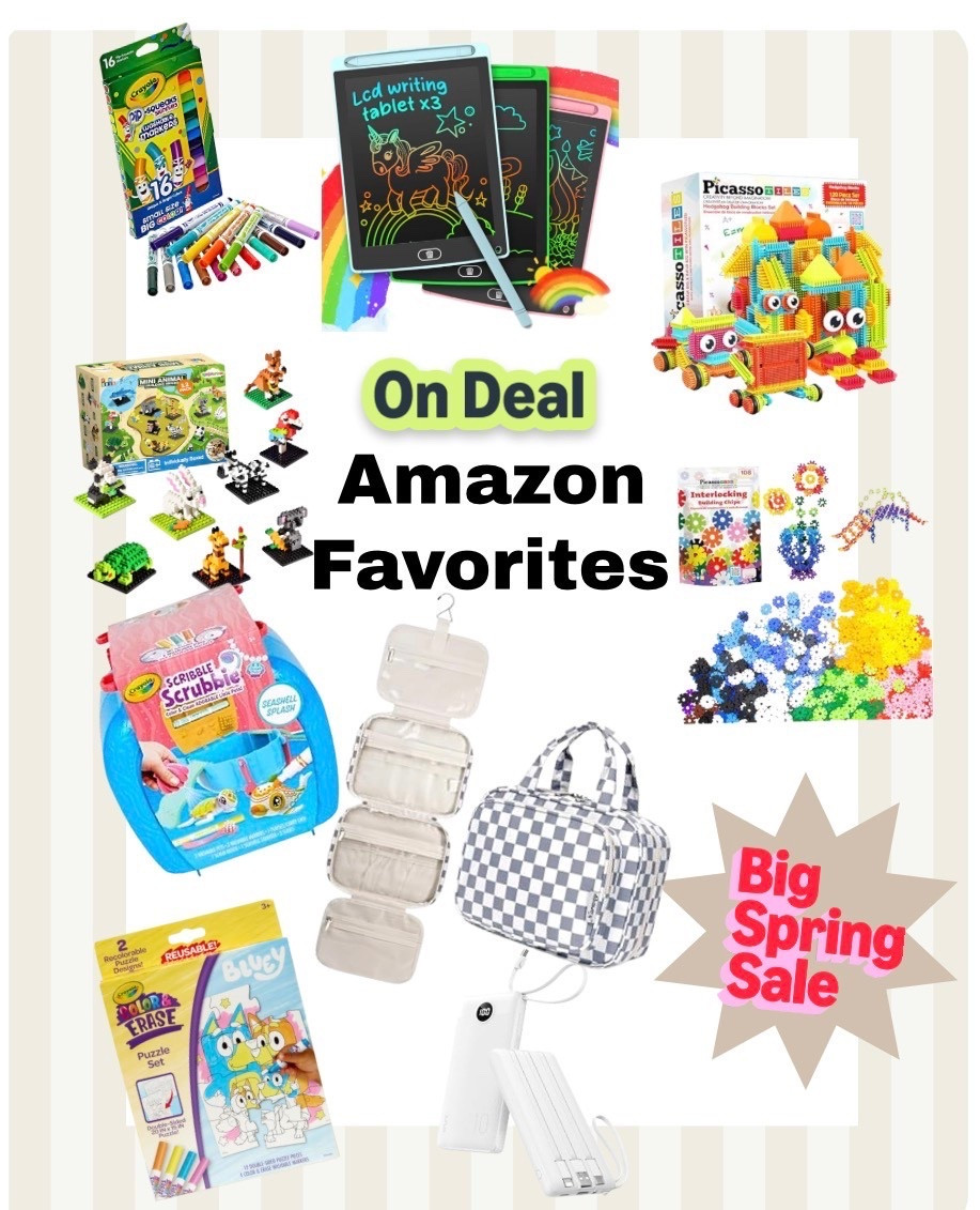 Amazon sale on some of our busy bag favorites including the bag to organize it all!  

#LTKTravel #LTKKids #LTKmomlife