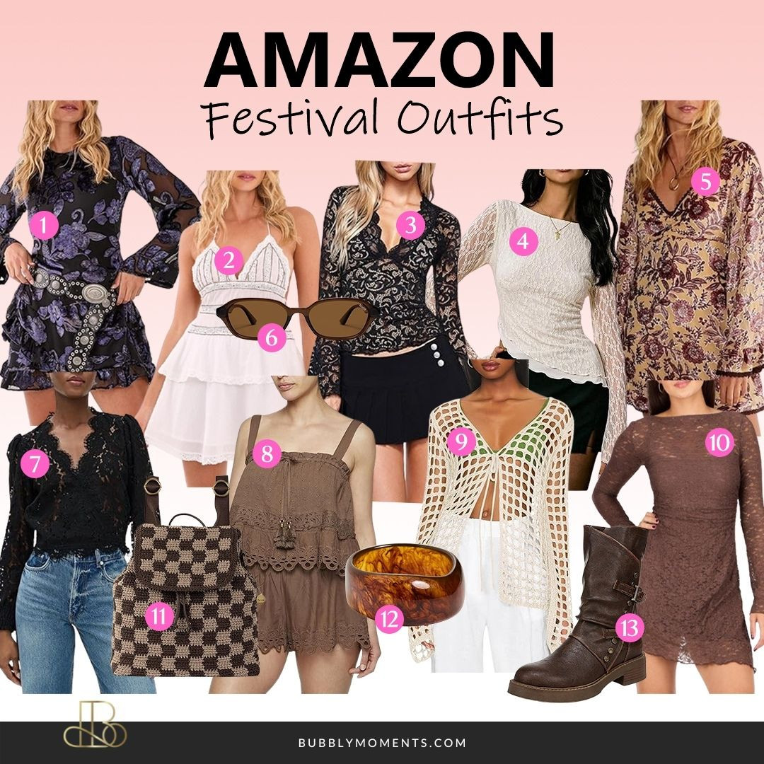 Step into festival season in style with dreamy, head-turning looks that are made for sunshine, music, and unforgettable moments. Think flowy dresses, crochet tops, denim cutoffs, fringe details, and statement boots that bring effortless boho vibes to life. Whether you're dancing under the stars or soaking up golden hour with your besties, these outfit ideas are perfect for creating that carefree, confident festival aesthetic. Layer with oversized sunnies, chunky jewelry, and a cute crossbody bag to complete the look. Don’t be afraid to mix textures, play with colors, and express your unique style—festival fashion is all about standing out and feeling amazing. Save this for your outfit inspo and get ready to turn heads all season long!
#LTKootd #LTKSeasonal #LTKStyle #LTKFashion #FestivalOutfits #FestivalFashion #BohoStyle #CoachellaOutfits #SummerStyle #OOTDInspo #StyleInspo #AmazonFinds #FestivalVibes #BohoChic #TrendyLooks #WhatToWear #OutfitIdeas #StyleGoals #FashionInspo #SummerOutfits #ChicStyle #StreetStyle #FashionFinds #WomensFashion #GlowUpStyle #VacationOutfits #AestheticOutfits 

 