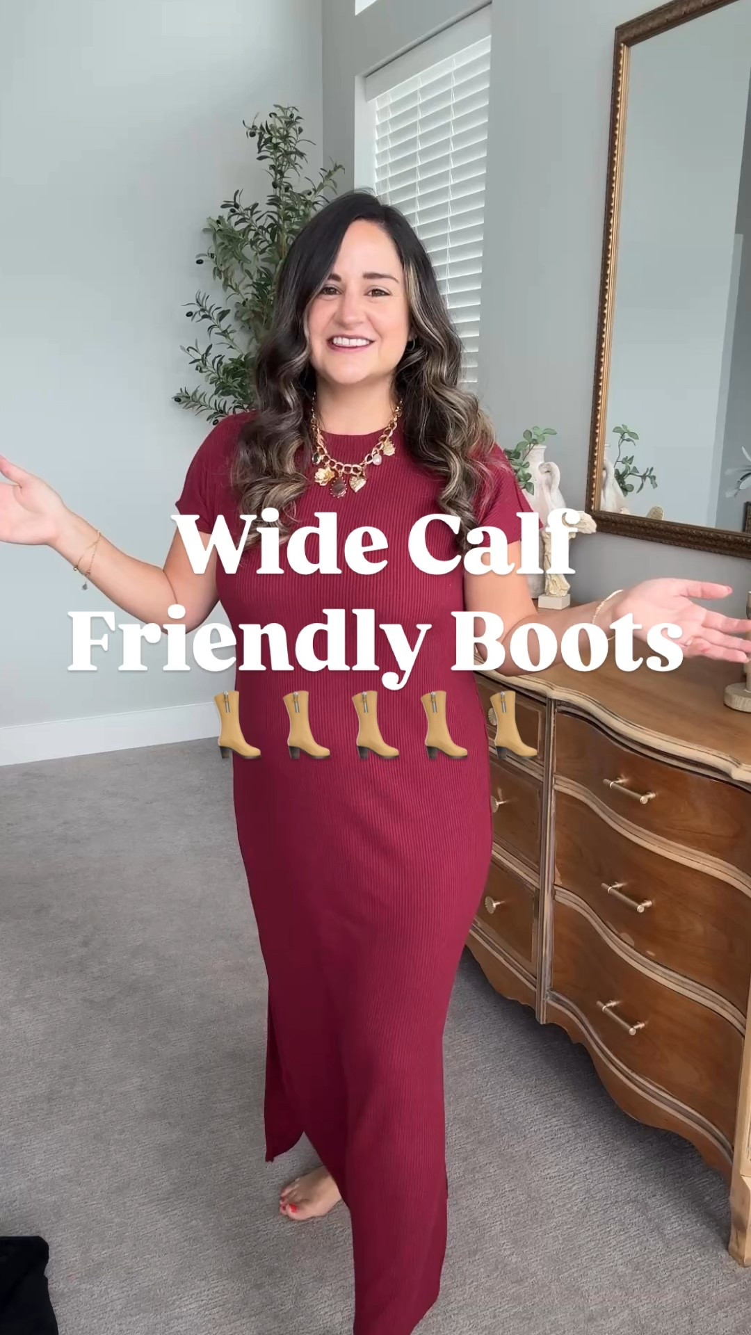 PSA: cute boots that love curvy calves exist. Comfortable, stretchy, and chic! 👢 

These wide-calf boots slide on smooth, zip up easy, and actually fit. 👢✨ They come in regular calf size too AND are under $45!! Wide-calf friendly boots that really fit—no pinching, no gaping. Extended calf options, stretchy panels, and comfy soles for midsize & petite outfits

Stick around @hey.ashley.rae for more midsize petite style and over 39 life! 💃🏻 

#widecalfboots #bootseason #falloutfitideas #petitegirl #over30

#LTKPetite #LTKMidsize #LTKShoeCrush