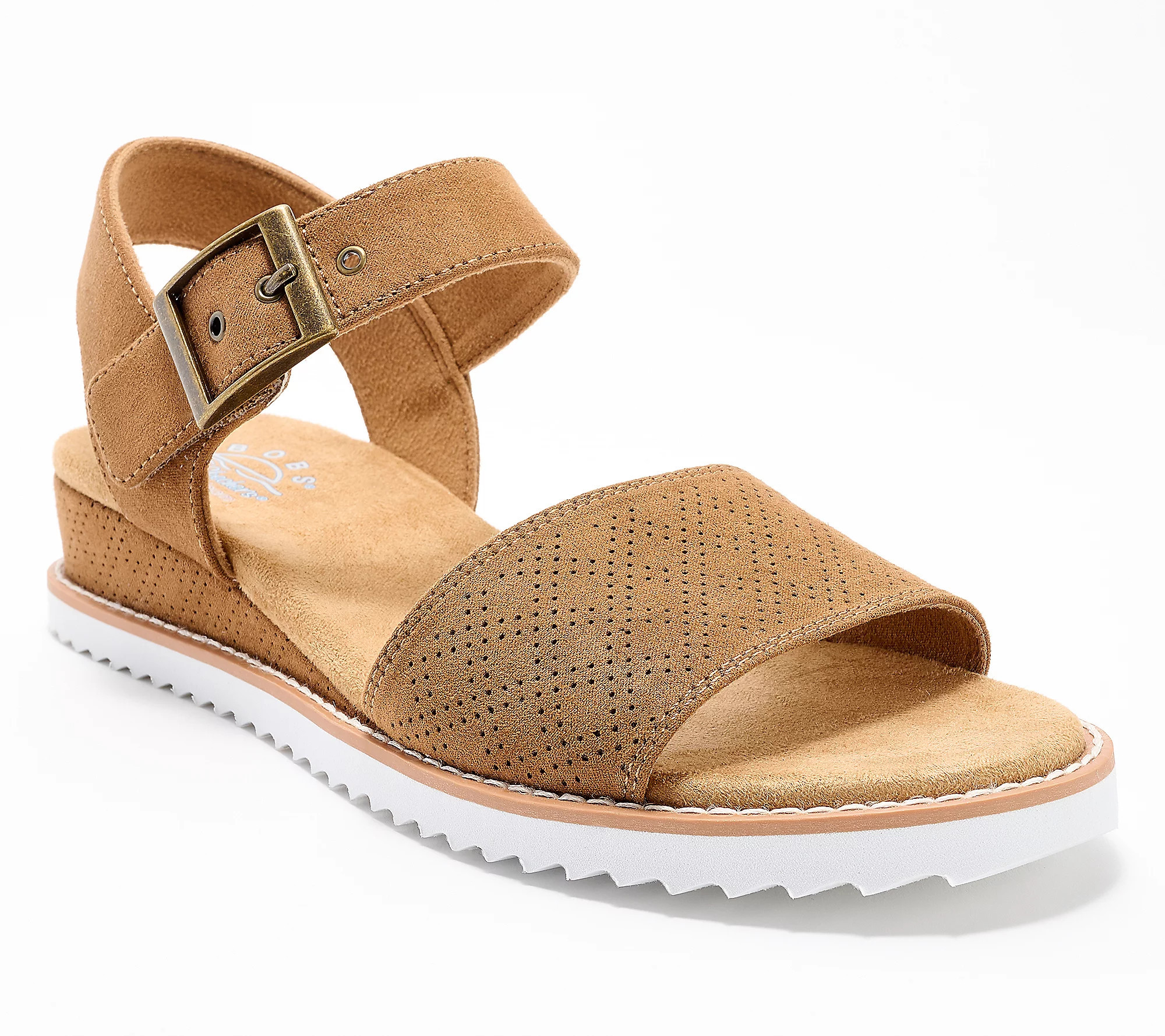 Skechers Bobs Desert Kiss Vegan Washable Sandal -Serendipitous | QVC