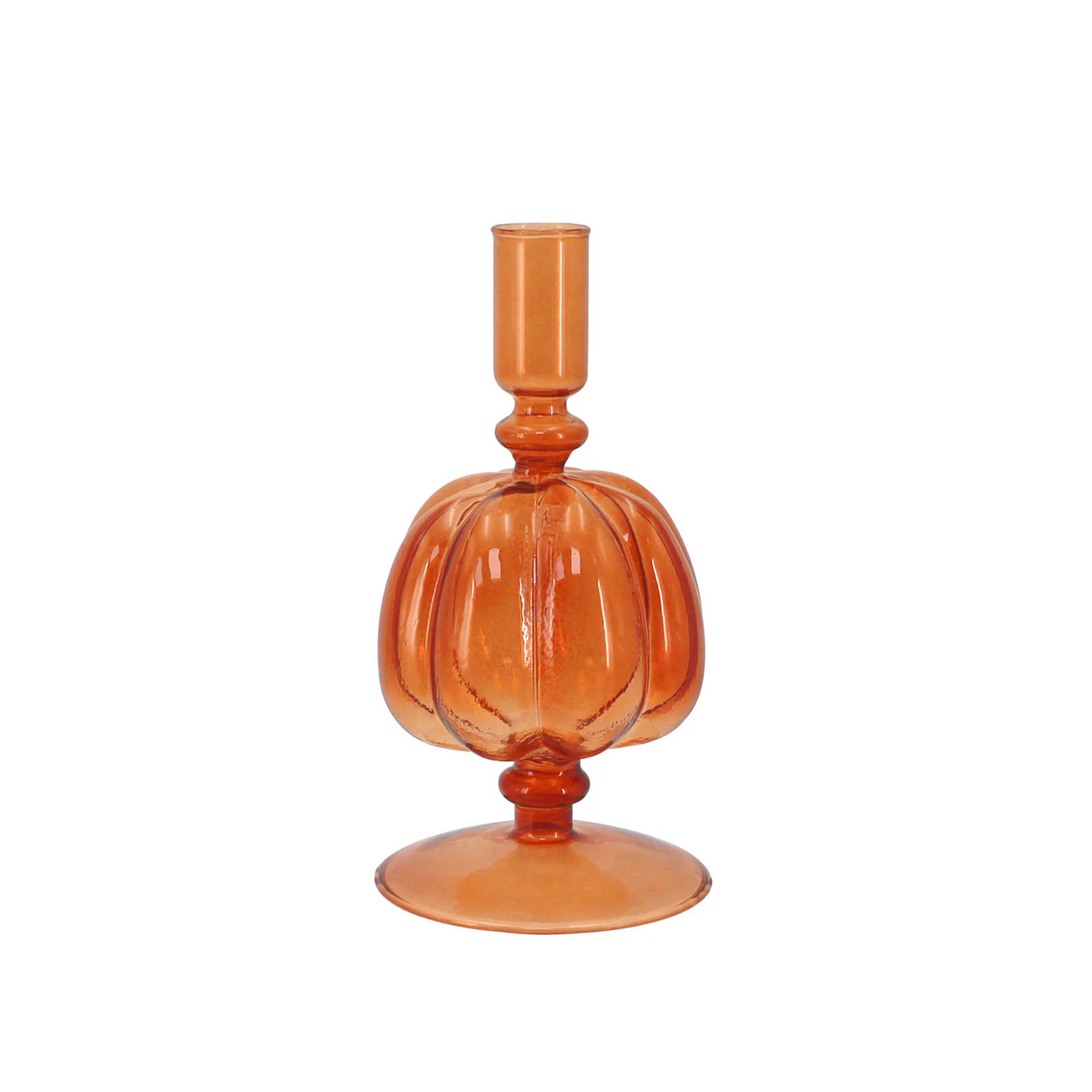 Celebrate Together\u2122 Fall Glass Pumpkin Taper Candle Holder | Kohl's