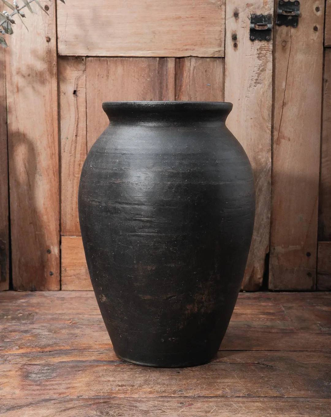 Vintage Black Clay Pot | Hand-Thrown Rustic Vessel | Aged Earthenware Vase | Choose 1–3 | Etsy (US)