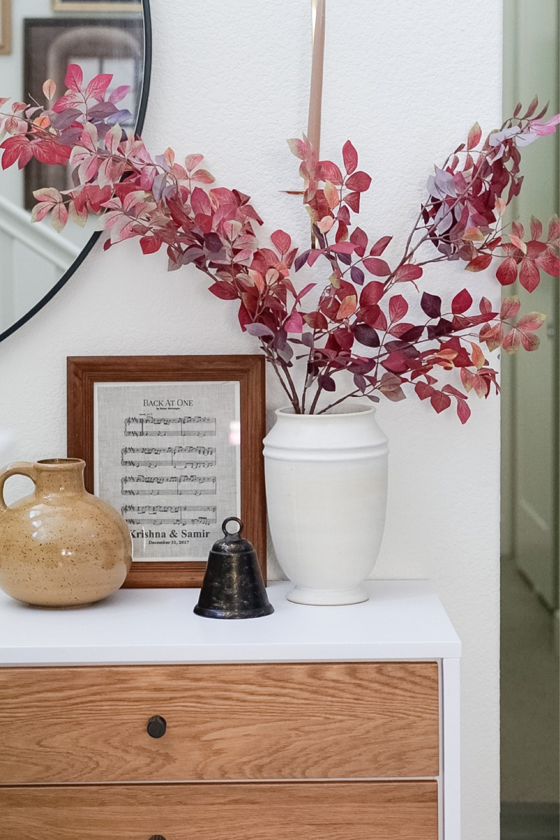 Fall entryway styling 

#LTKhome #LTKSeasonal #LTKunder50