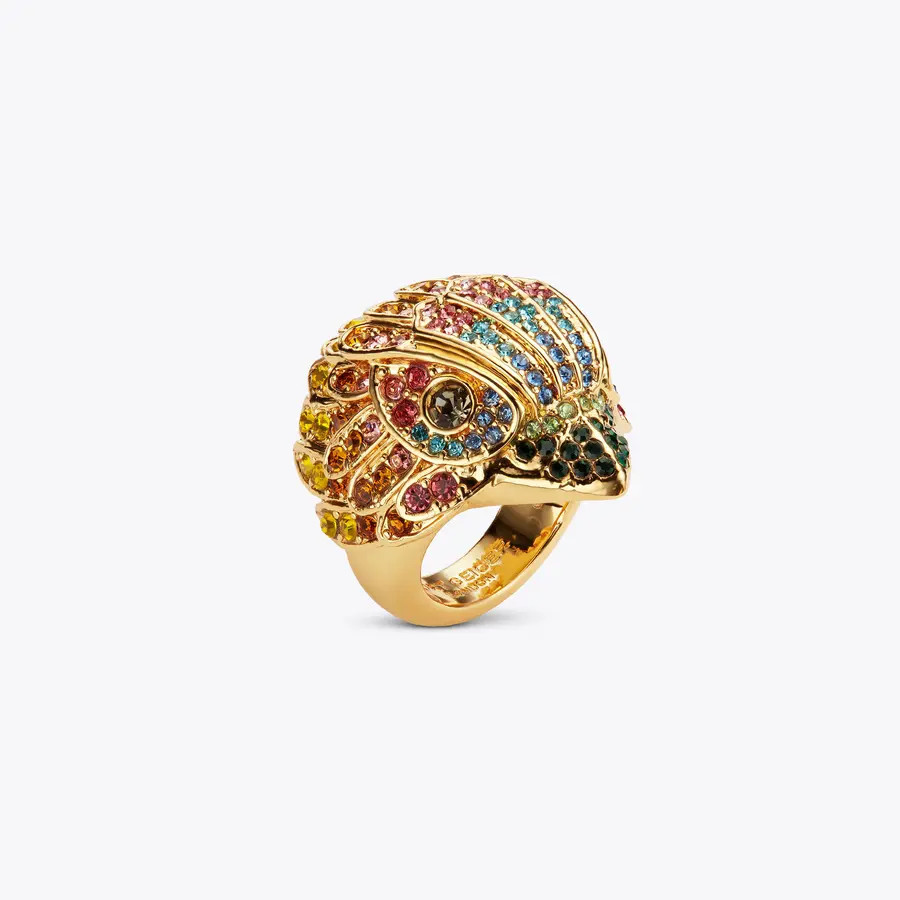 crystal eagle ring | Kurt Geiger US