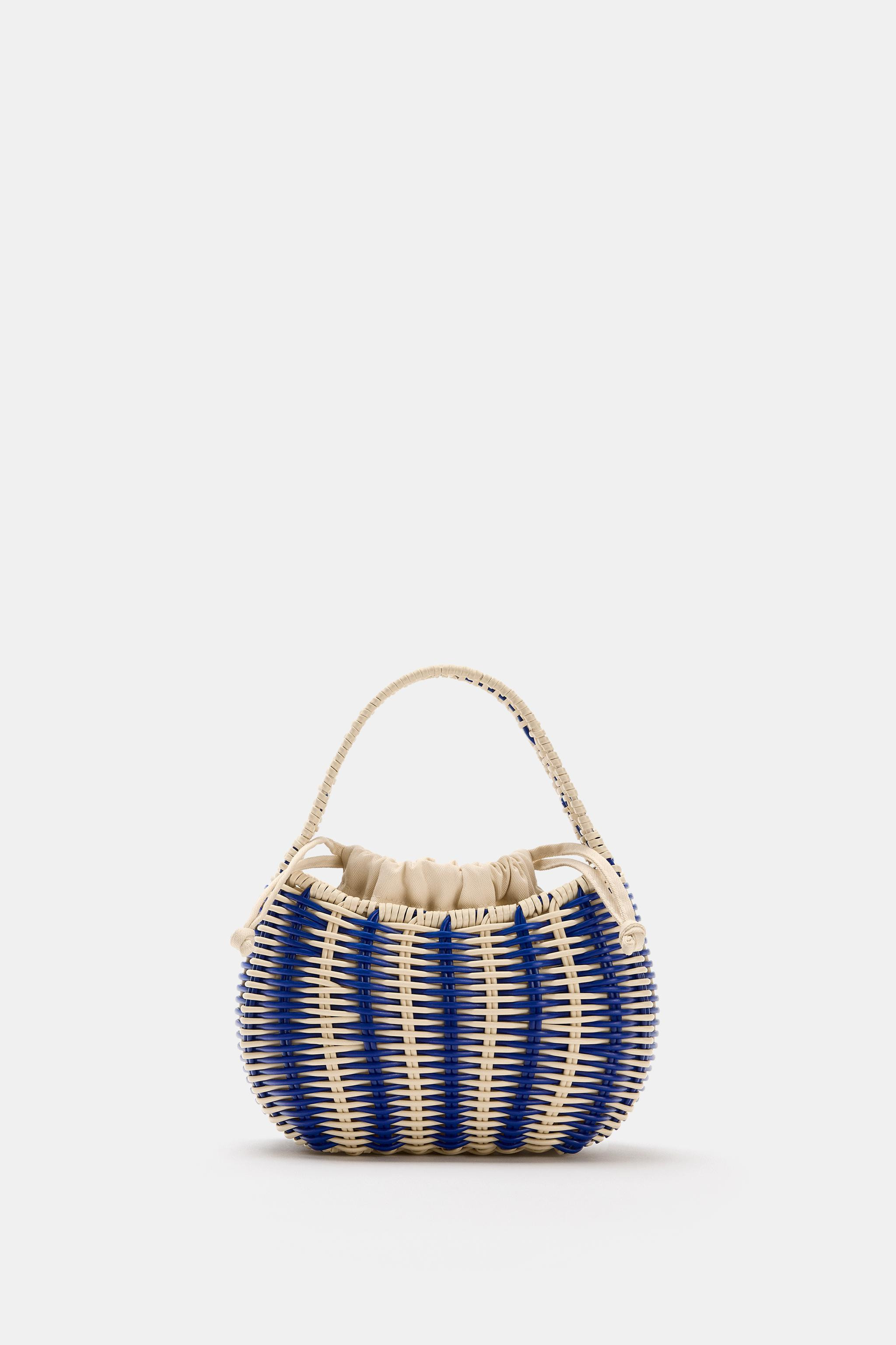RIGID WOVEN HANDBAG | Zara US