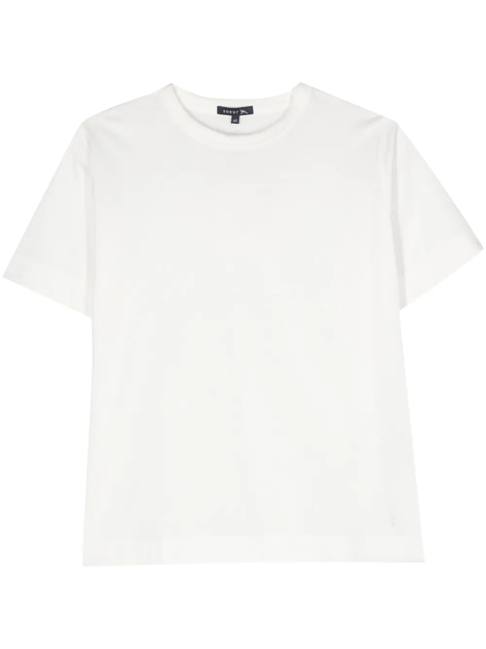 Basic embroidered-logo T-shirt | Farfetch Global