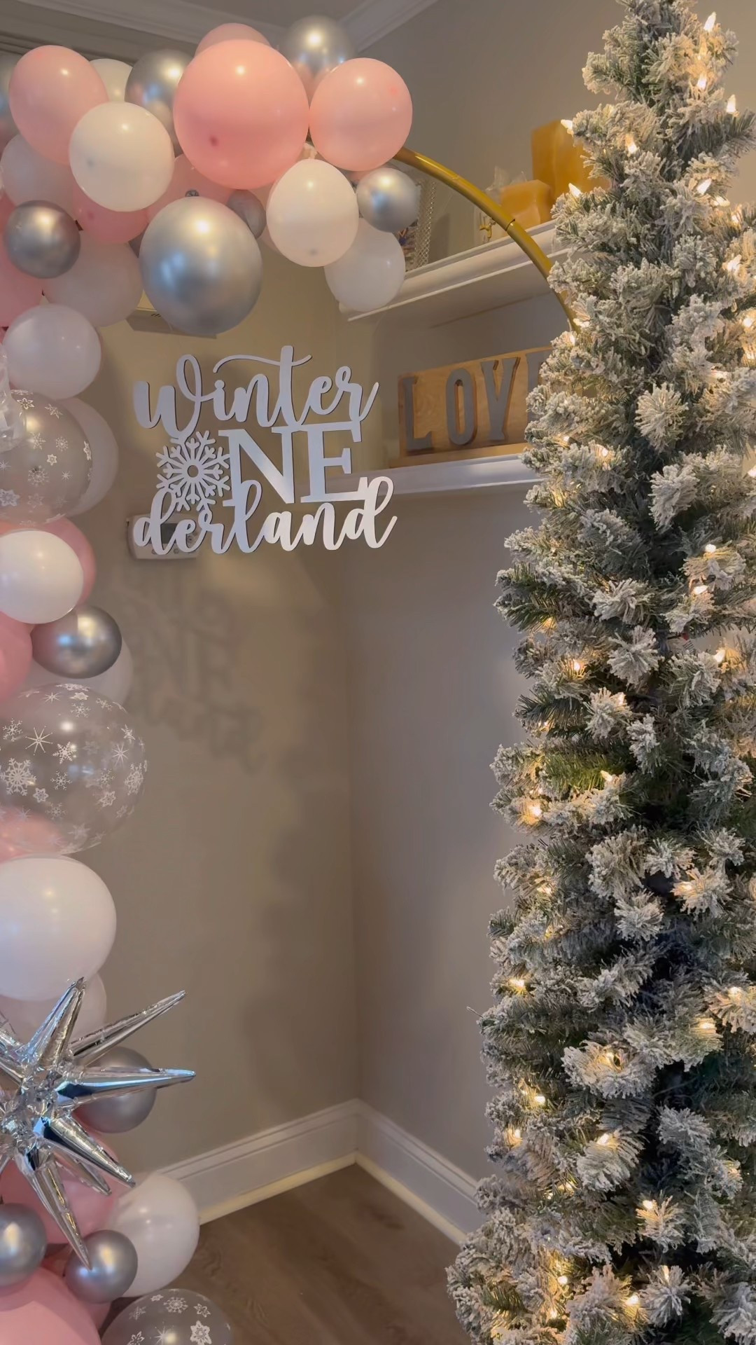 Winter Onederland themed birthday for my little one 🥹❄️🩷 such a sweet theme for a winter baby. Linked all the party decor! 

#LTKHome #LTKmomlife #LTKBaby