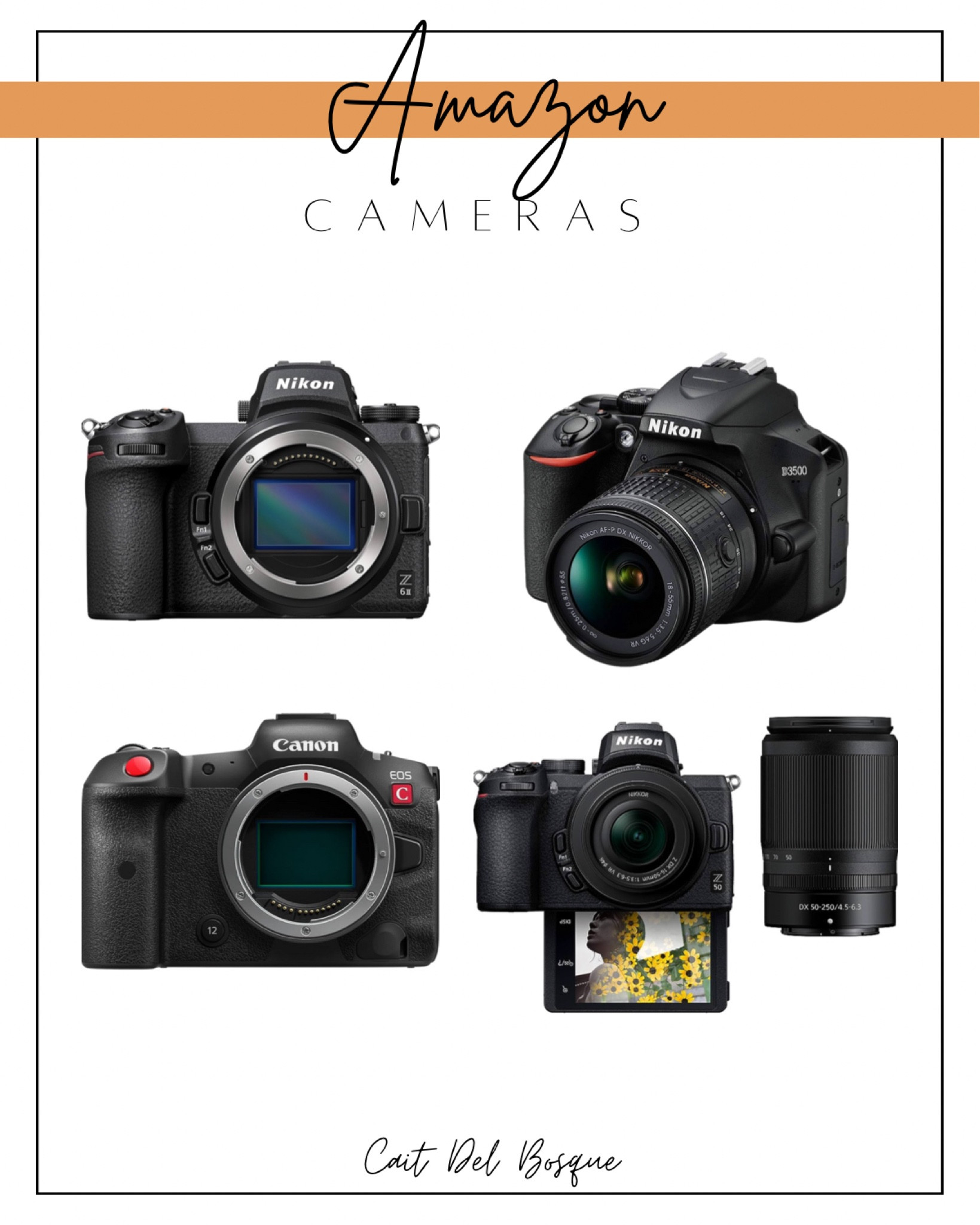 Some cameras on Amazon with some great markdowns! 📸

#canon #nikon #cameras #amazon #amazonfinds

#LTKfamily #LTKsalealert #LTKGiftGuide