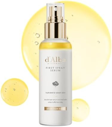 d'alba Piedmont Italian White Truffle First Spray Serum, Vegan Skin Care, Light-weight Face Moist... | Amazon (US)