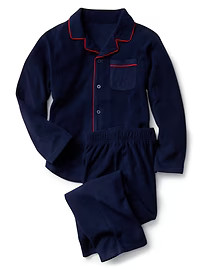 Fleece classic PJ set | Gap US