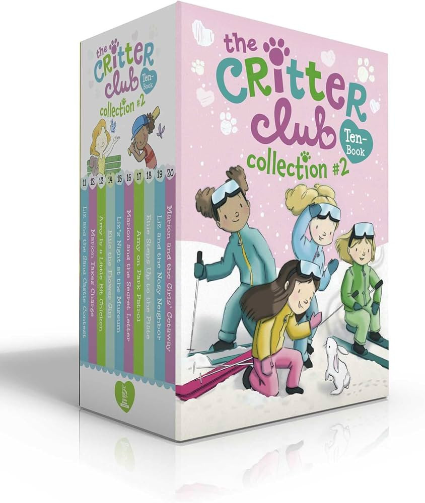 The Critter Club Ten-Book Collection #2 (Boxed Set): Liz and the Sand Castle Contest; Marion Take... | Amazon (US)