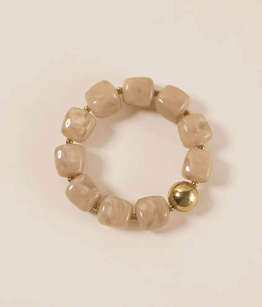 Pebbles Beaded Bracelet | Buckle