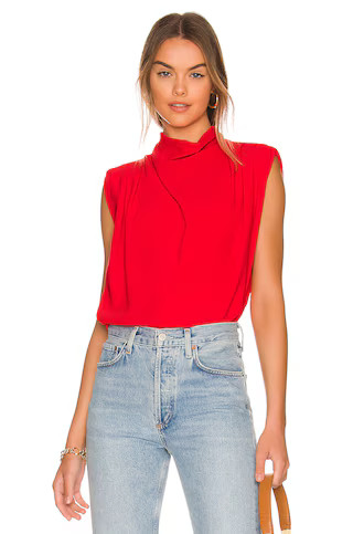 x REVOLVE Sleeveless Fabienne Top in Crimson | Revolve Clothing (Global)