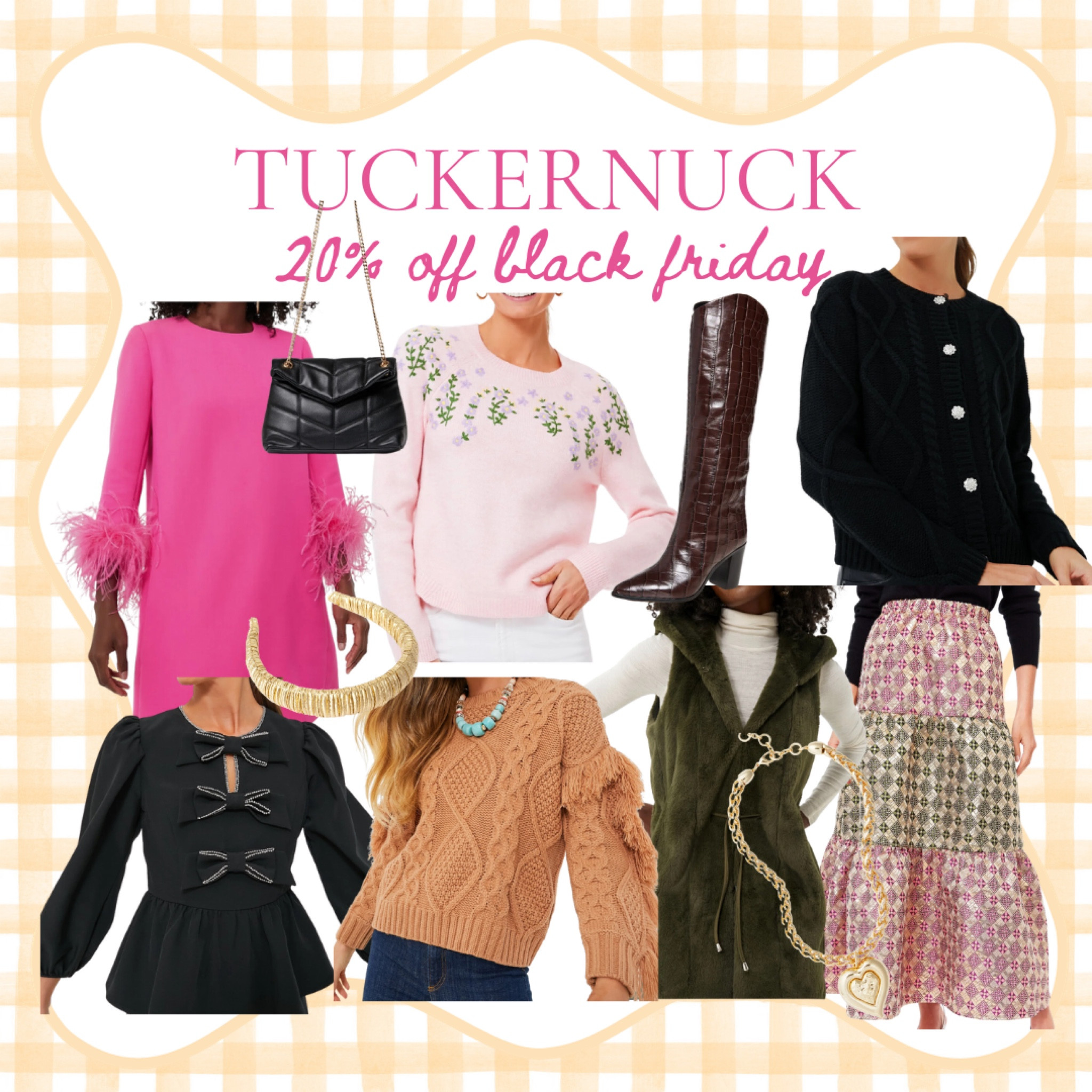 Tuckernuck is having their Black Friday sale!! Use code ‘CHEERS’ at checkout. The whole site is 20% off 

#LTKsalealert #LTKCyberWeek #LTKSeasonal