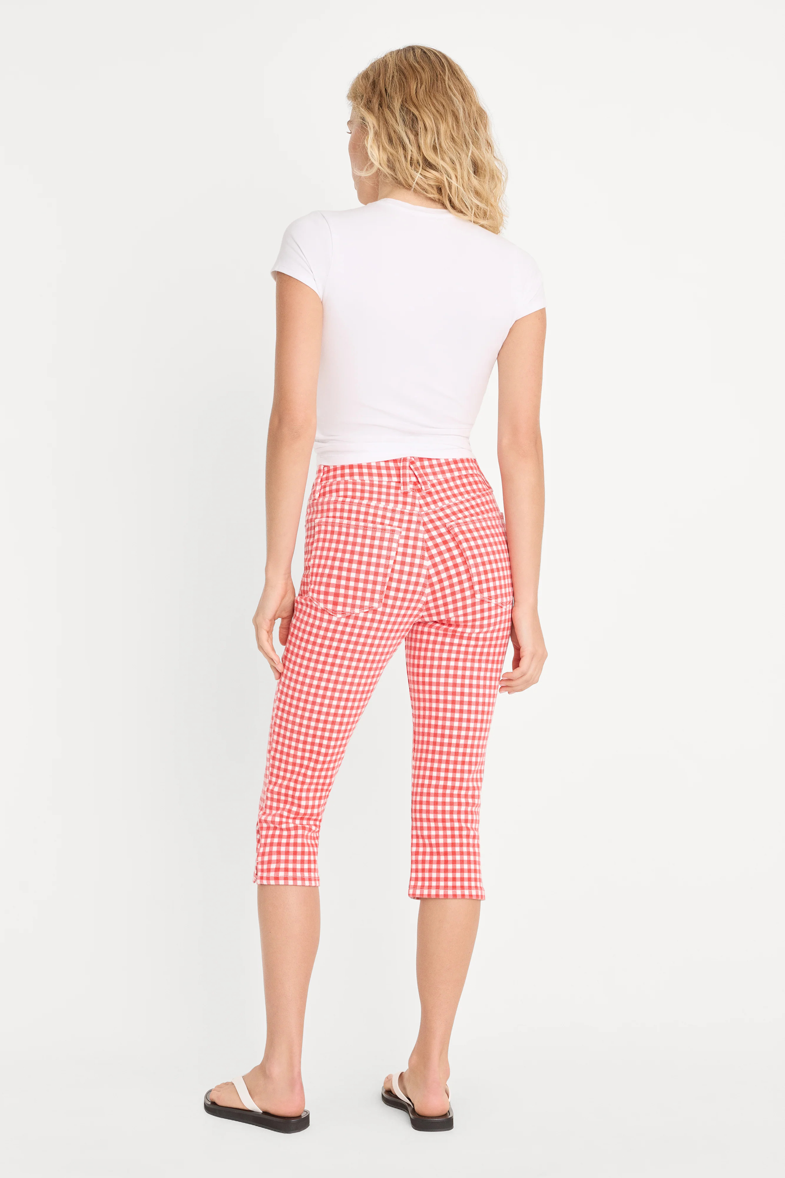 GOOD LEGS CAPRI | POP GINGHAM LARGE | Good American