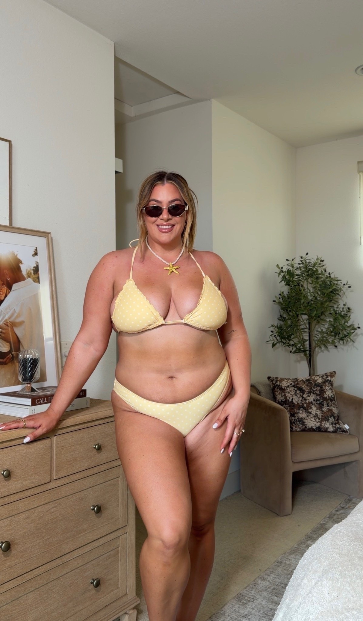 yellow polka dot bikini under $20 👙 wearing an xxl in the top & xl in the bottoms (low stock) 

Vacations outfits beach, Walmart swim, summer outfits, Vanessa Etheridge

#LTKootd #LTKTravel #LTKMidsize