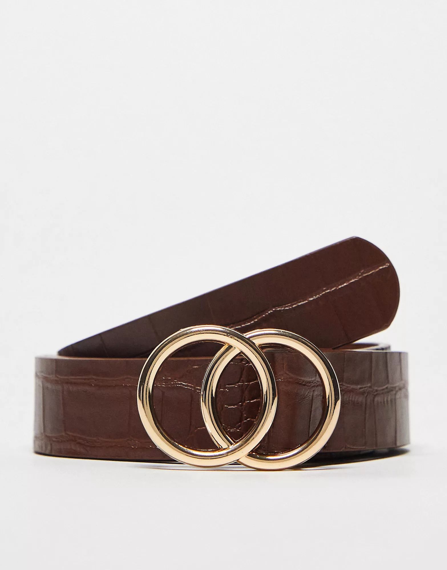 French Connection knot jeans belt in tan | ASOS (Global)