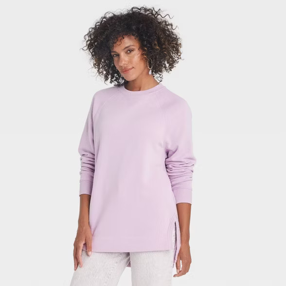 Women's Fleece Tunic Sweatshirt - Universal Thread™ | Target