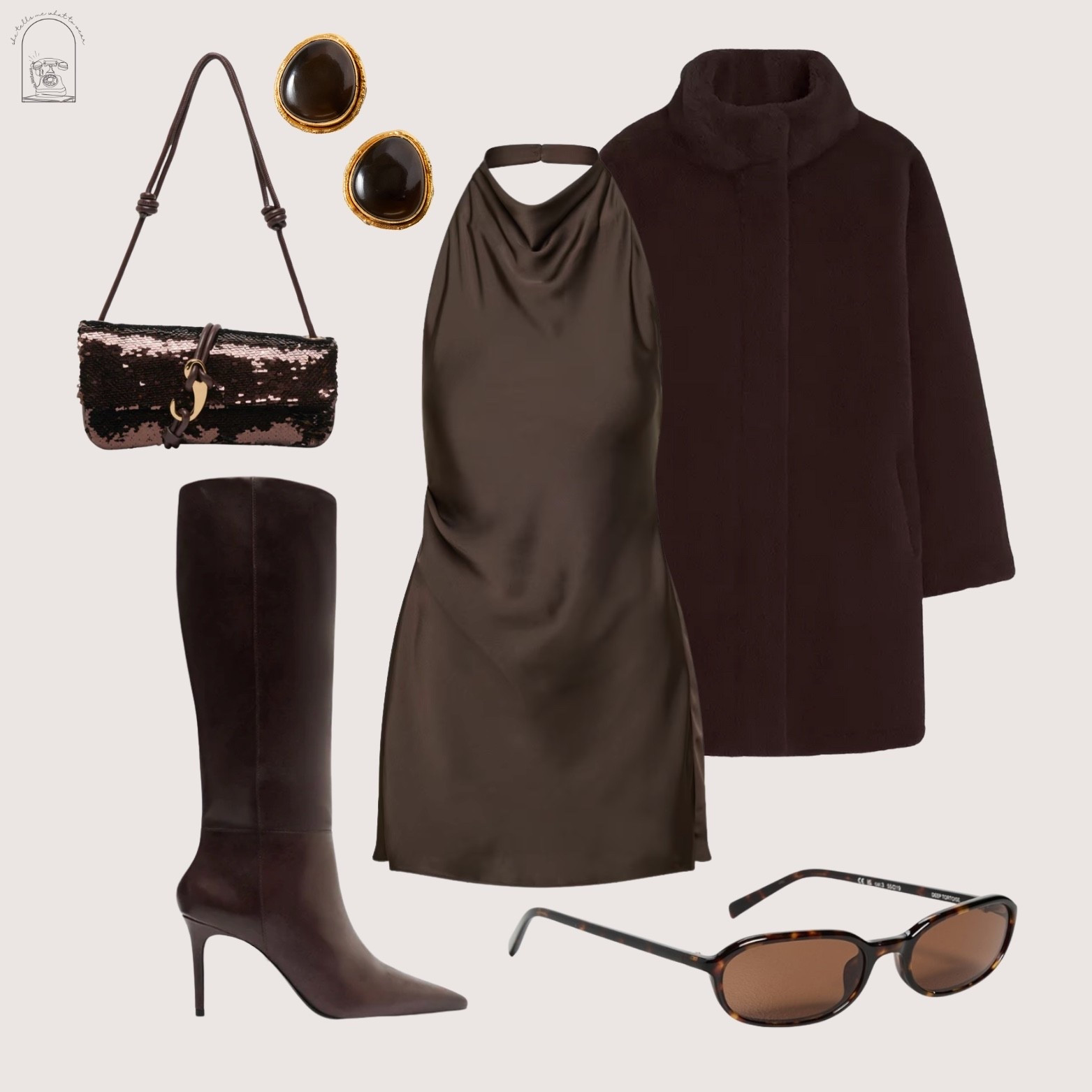 chocolate brown look for a night out in the city! 🌃 

#LTKSeasonal #LTKGiftGuide #LTKHoliday