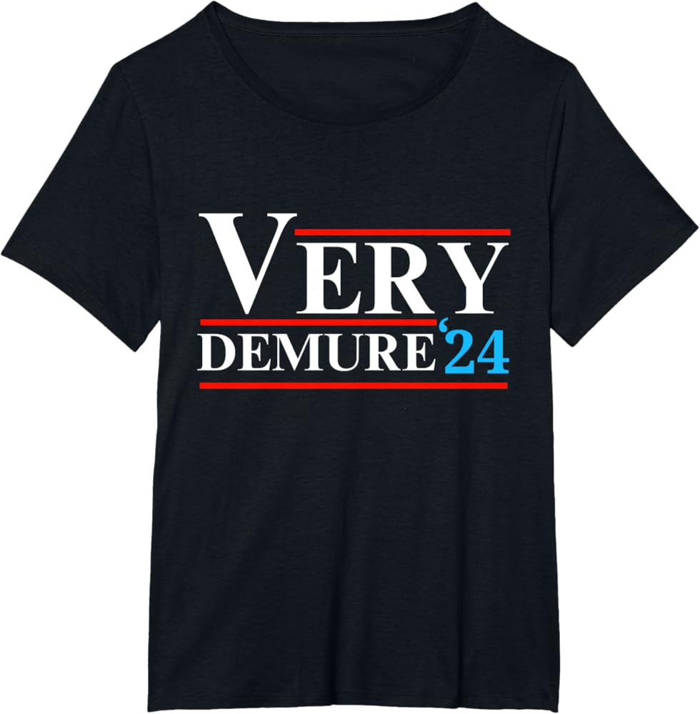 Very Demure Very Mindful Very Cutesy Trending 2024 T-Shirt | Amazon (US)