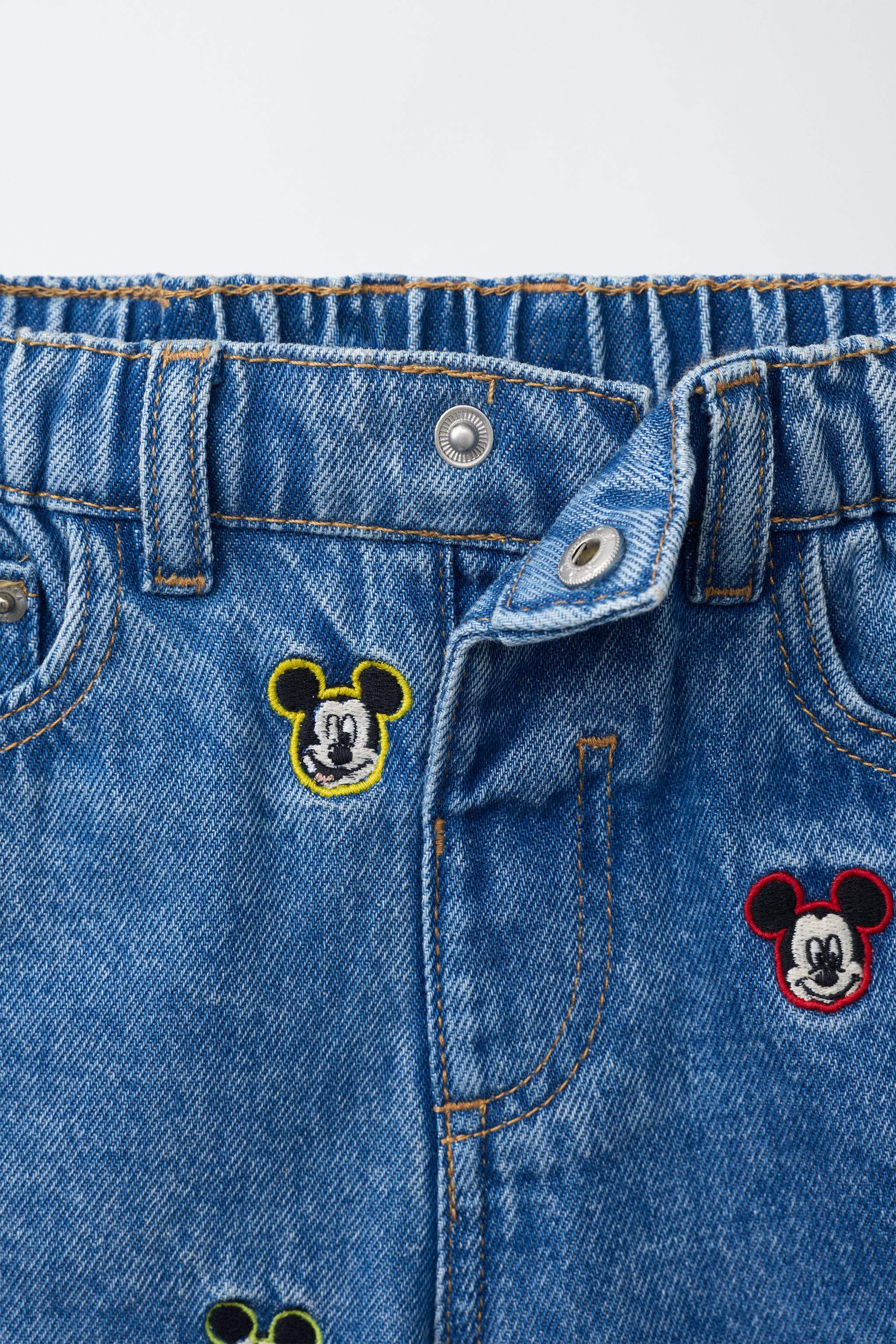 MICKEY MOUSE © DISNEY DENIM SHORTS | Zara US