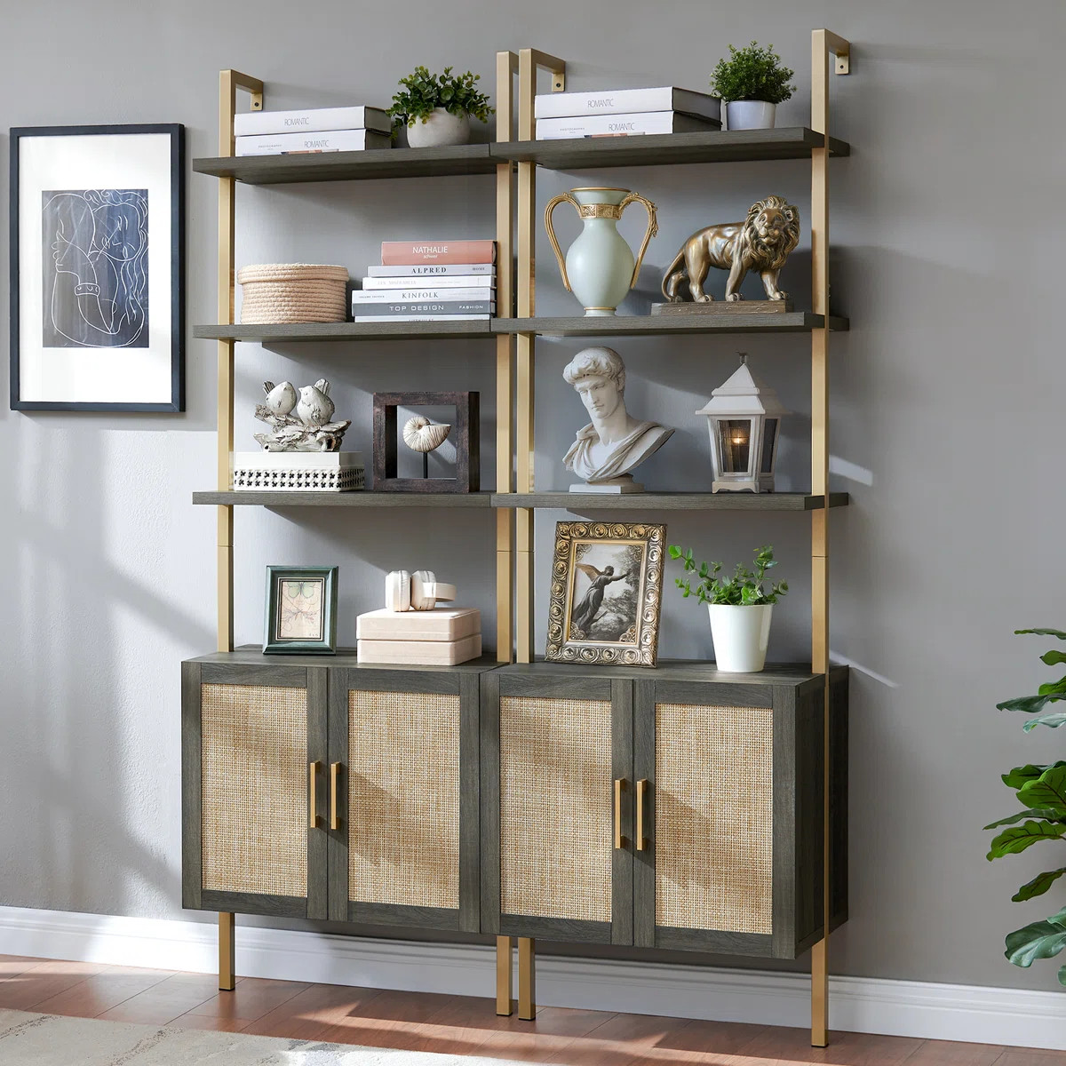 Dearbhaile Ladder Storage Bookcase | Wayfair North America