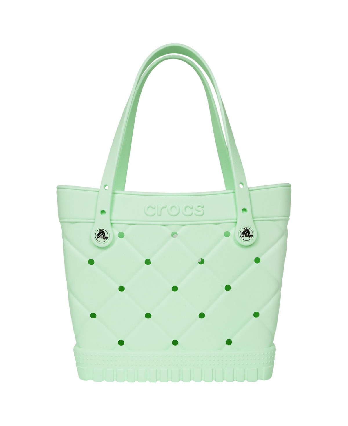 Crocs Women's Medium Quilted Tote - Serene green | Macy's