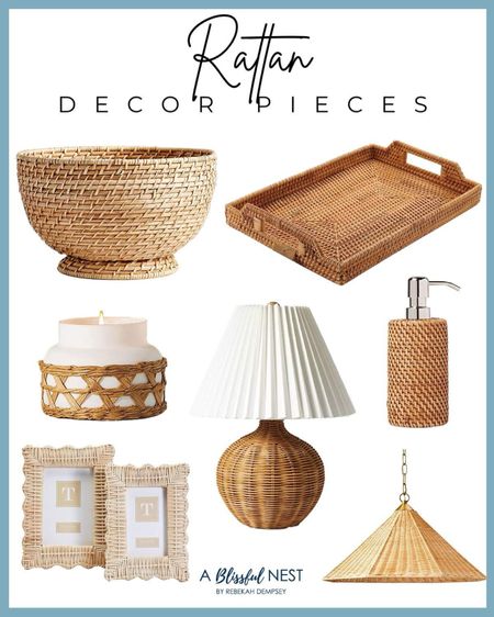 Rattan home decor must haves! Love these finds from Amazon, Target, and more. From a rattan tray, rattan bowl, table lamp, pendant, and more! 


#LTKfindsunder100 #LTKfindsunder50 #LTKhome