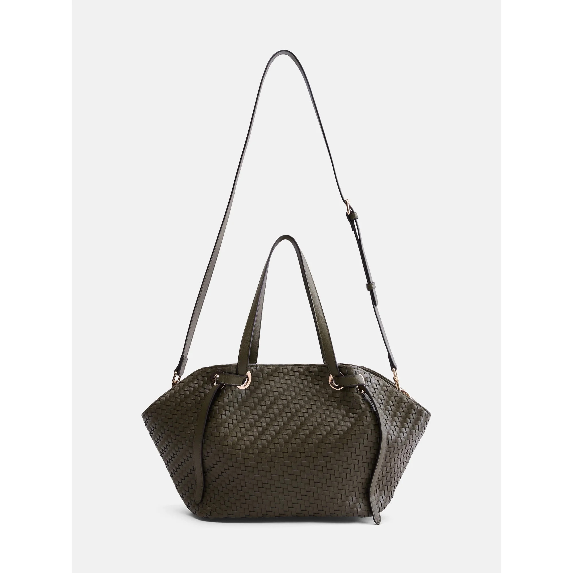 Scenario Women's Mini Clam Tote, Olive | Walmart (US)