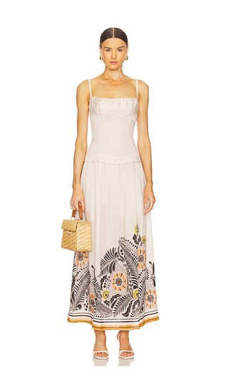 Analisa Dress in Ivory Print | Revolve Clothing (Global)
