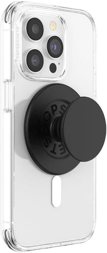 PopSockets Round Phone Grip Compatible with MagSafe, Adapter Ring for MagSafe Included, Phone Hol... | Amazon (US)