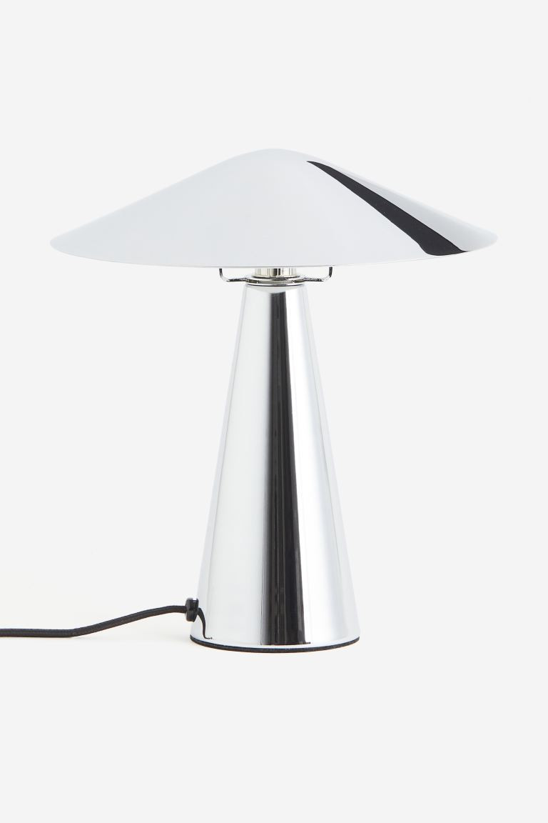 Metal table lamp - Silver-coloured - Home All | H&M GB | H&M (UK, MY, IN, SG, PH, TW, HK)