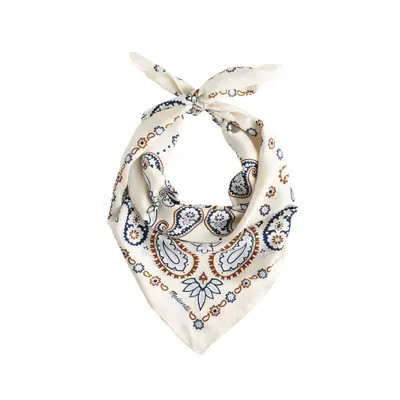 Madewell Medium Silk Bandana in Retro Blue at Nordstrom | Nordstrom