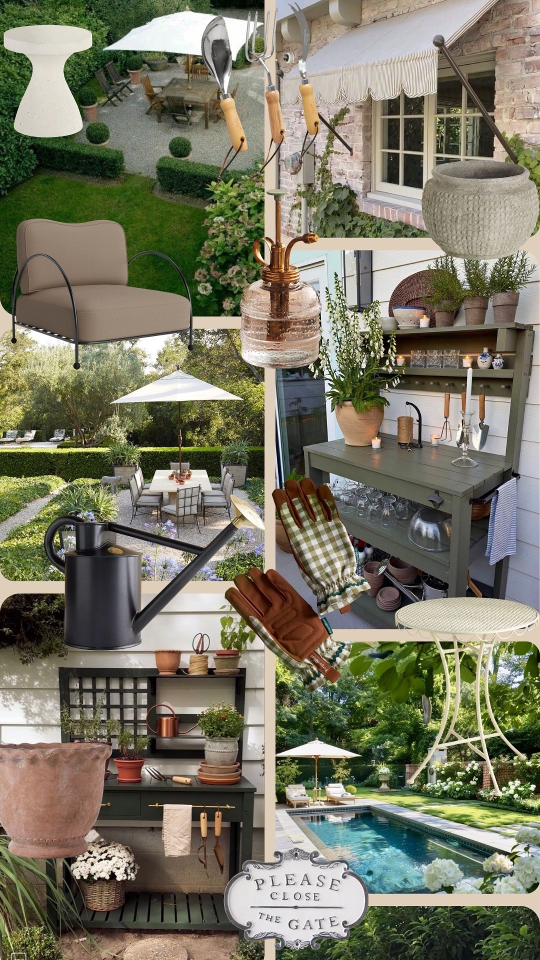 More inspo for the garden & outdoor areas in the backyard🪴☀️
