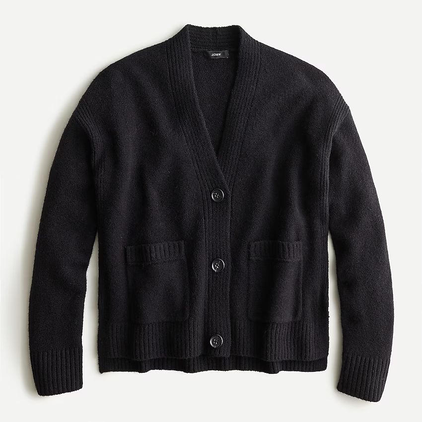 Cropped cardigan sweater in supersoft yarn | J.Crew US