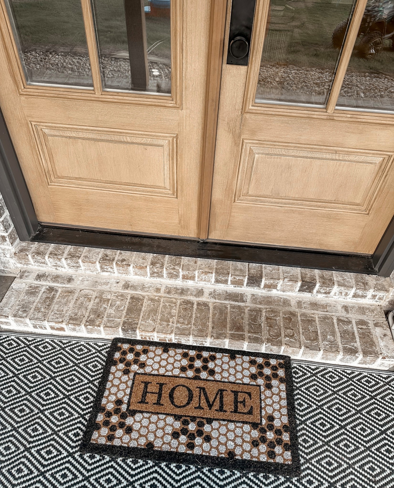Love this new doormat from Walmart! 🖤🏠

#LTKU #LTKHome #LTKFamily