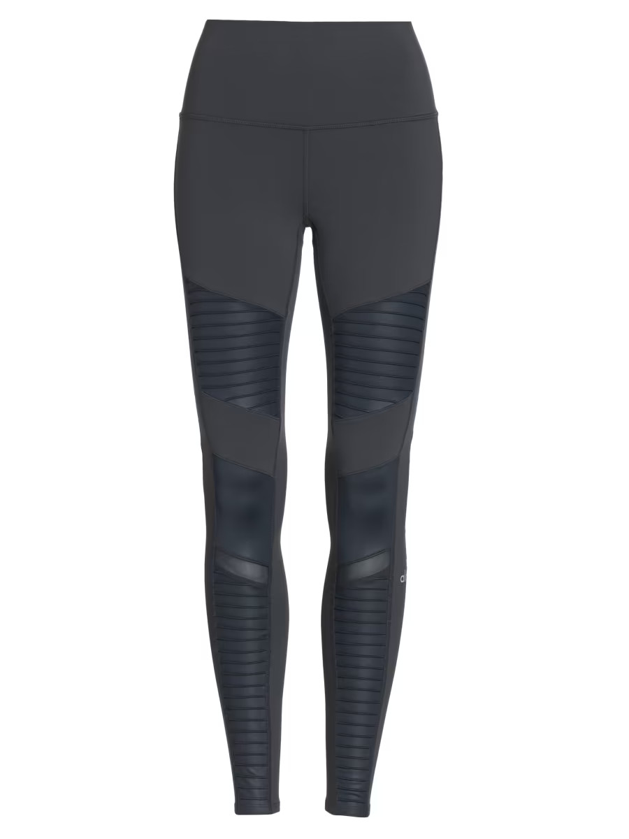 Alo Yoga High-Waisted Moto Leggings | Saks Fifth Avenue