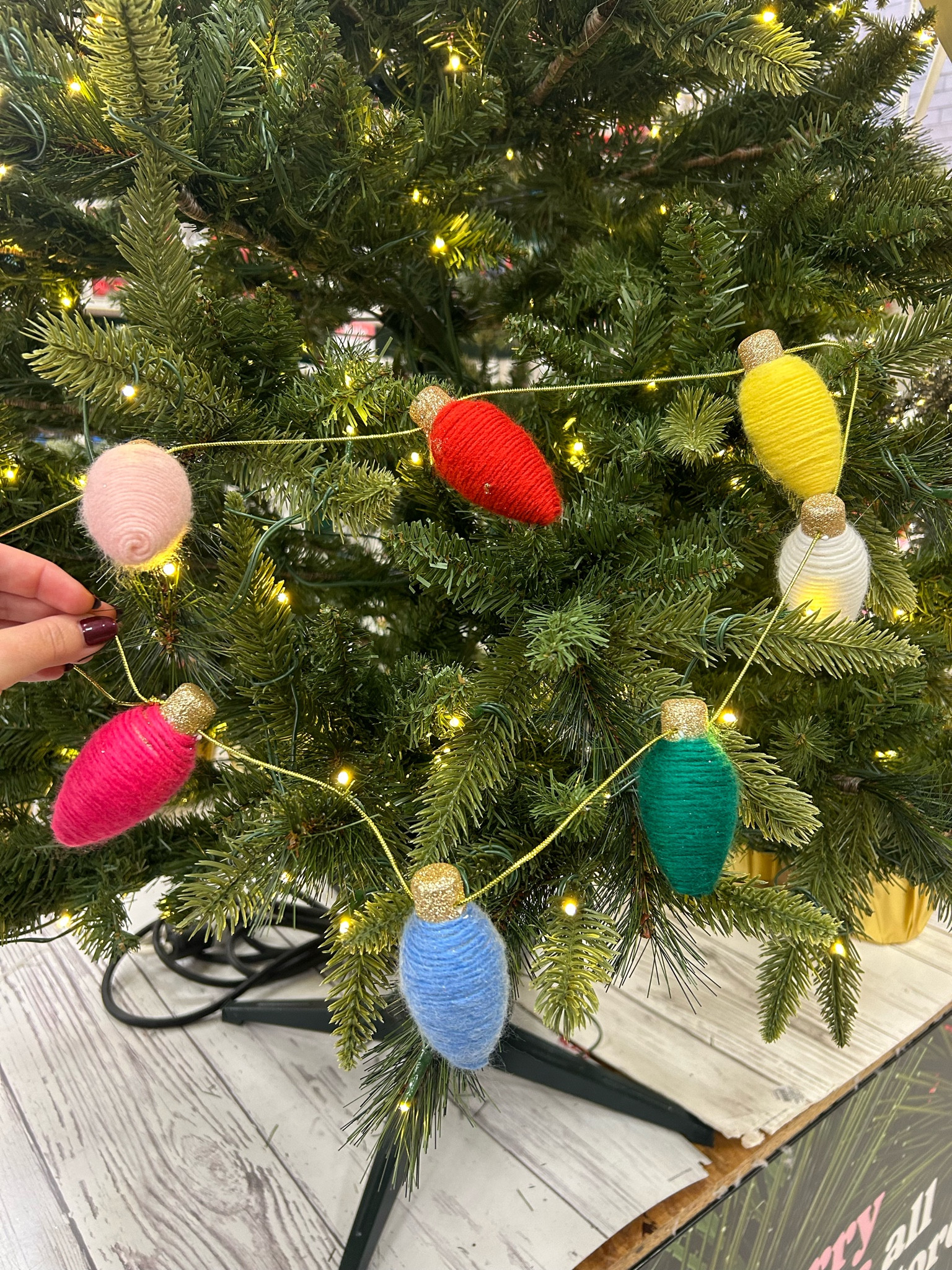 Ornament garland from Michael’s 

#LTKSeasonal #LTKGiftGuide #LTKHoliday