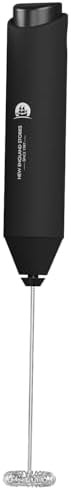 Powerful Milk Frother Wand - Mini Handheld Milk Frother with Stainless Steel Whisk - Battery-Powe... | Amazon (US)