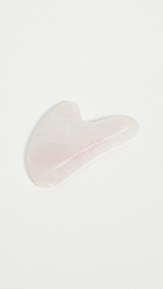 Rose Quartz Sculpty Heart Gua Sha | Shopbop