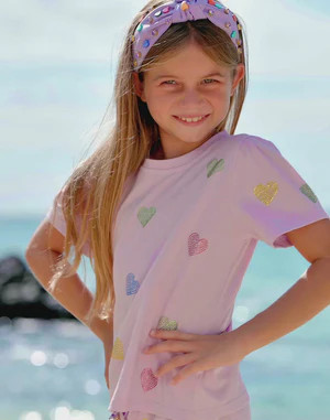Crystal Hearts Short Set | Lola + The Boys