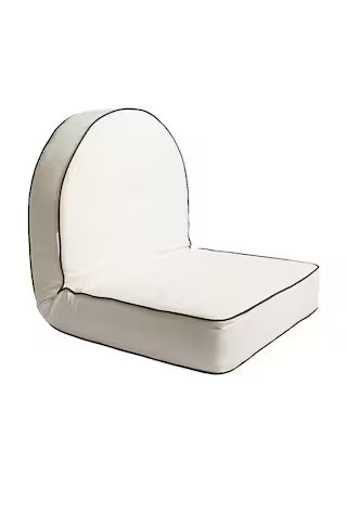 business & pleasure co. Reclining Pillow Lounger in Antique White | FWRD | FWRD 