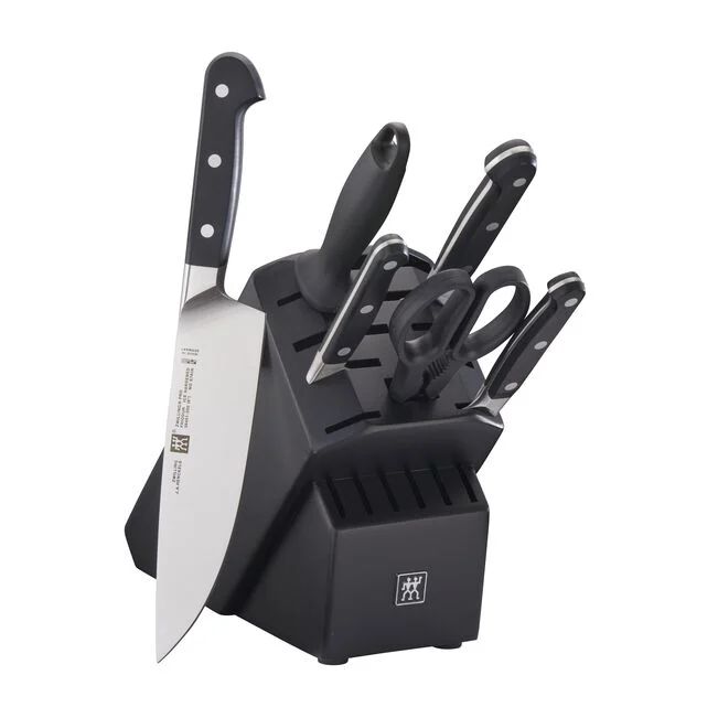 7-pc, Knife block set, black matte | The ZWILLING Group Cutlery & Cookware