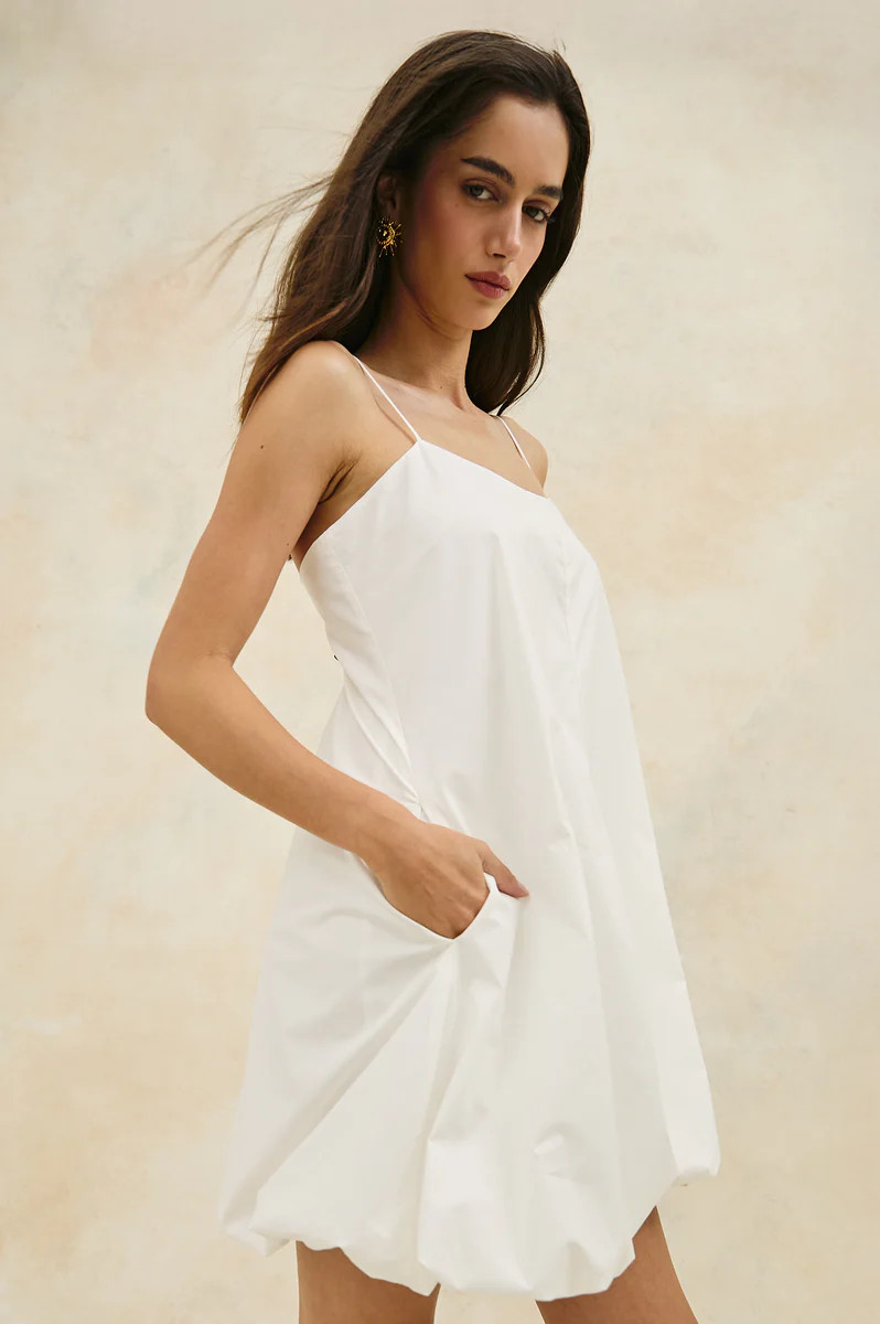 BLANCA DRESS - WHITE | Rails