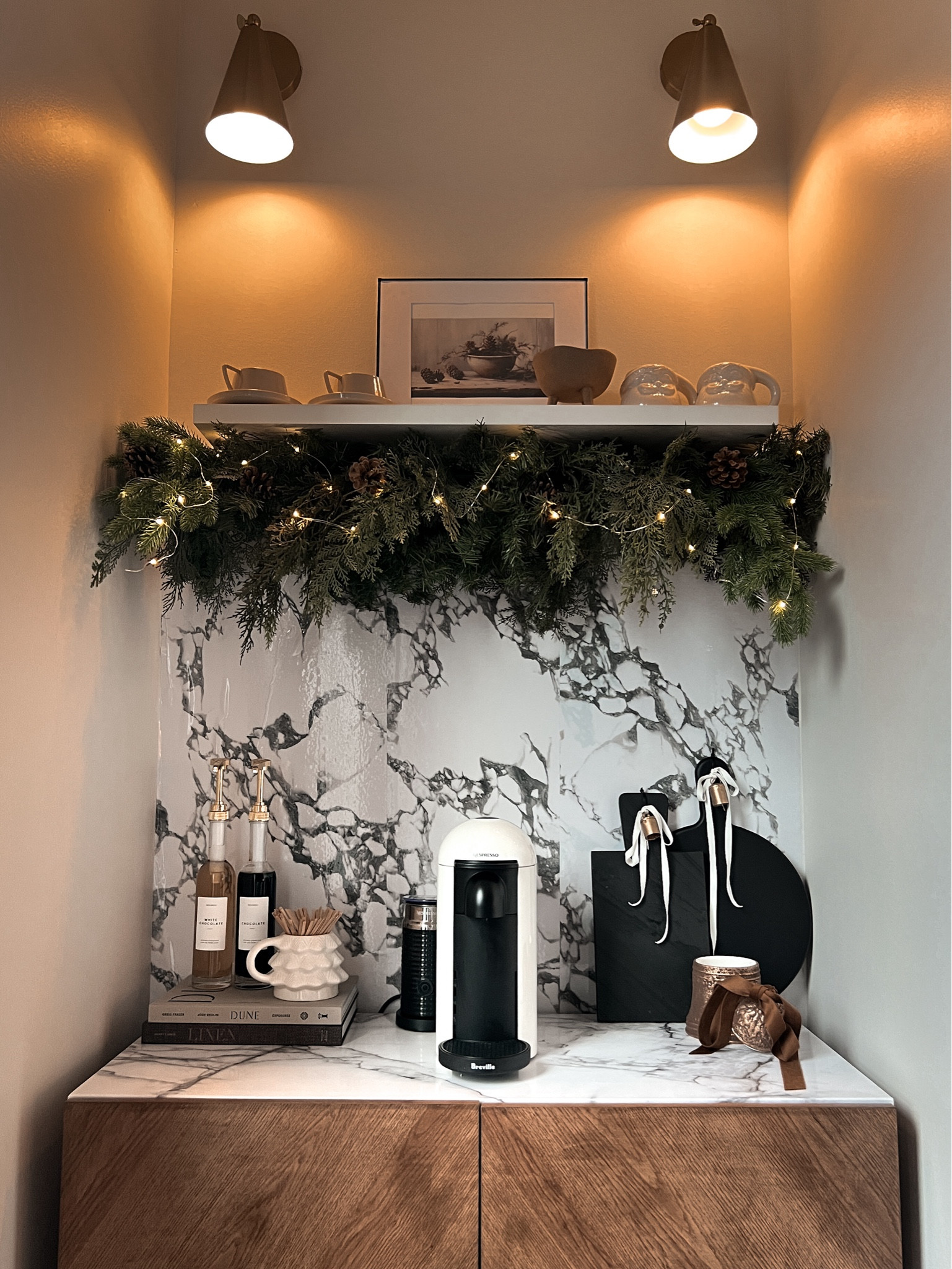 My Holiday coffee bar decor 🤎 


Coffee bar, Christmas Decor, Nespresso Machine, Moody decor, Gifts for home, Home Decor, Coffee Machine, Christmas Gift ideas, Garland

#LTKSeasonal #LTKHome #LTKHoliday
