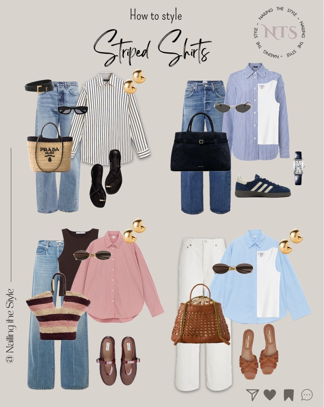 ✨How to Style: Striped Shirts✨

#LTKspring #LTKsummer #LTKstyletip